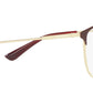 Vogue Eyewear Women's Bordeaux Butterfly Spectacle Frames