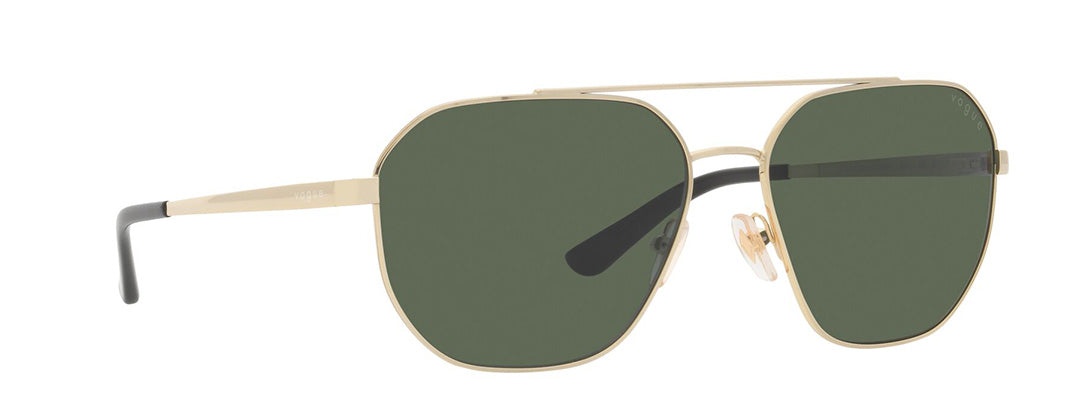 Vogue Eyewear Men's Gold Irregular Sunglasses