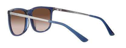 Vogue Eyewear Sun Pillow Blue Frame Brown Lens Gradient