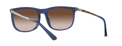 Vogue Eyewear Sun Pillow Blue Frame Brown Lens Gradient