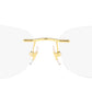 Ray-Ban Optical Pillow Gold Frame