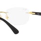 Ray-Ban Optical Pillow Gold Frame