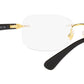 Ray-Ban Optical Pillow Gold Frame