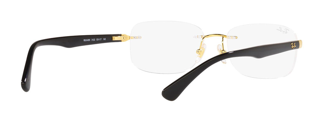 Ray-Ban Optical Pillow Gold Frame