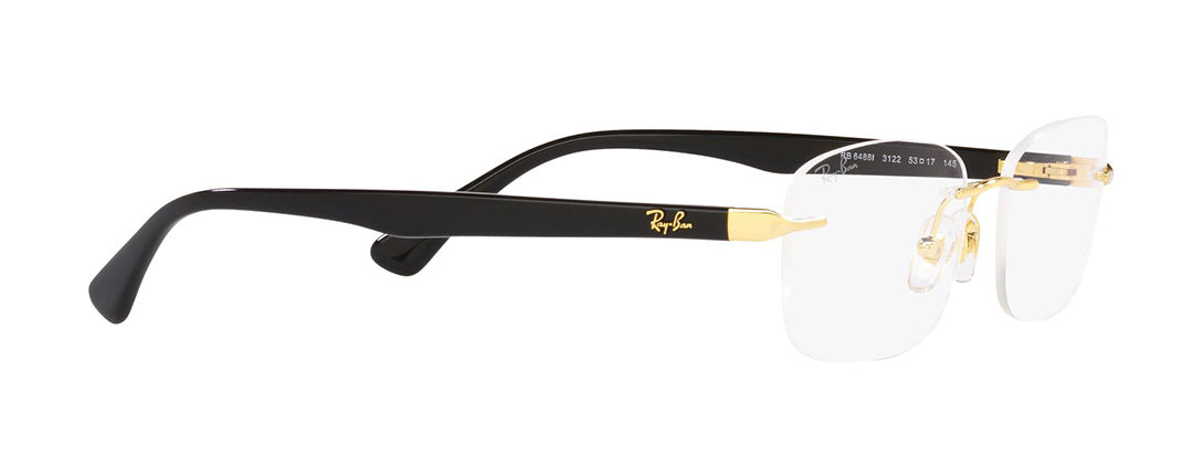 Ray-Ban Optical Pillow Gold Frame