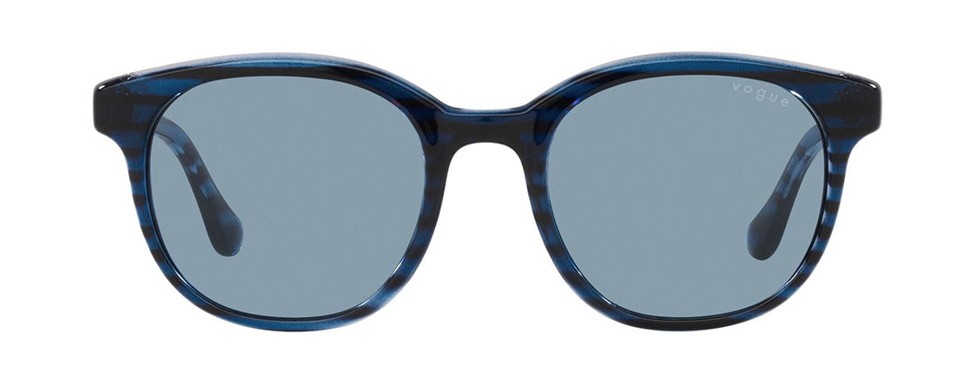 Vogue Eyewear Men's Havana Phantos Blue Sunglasses