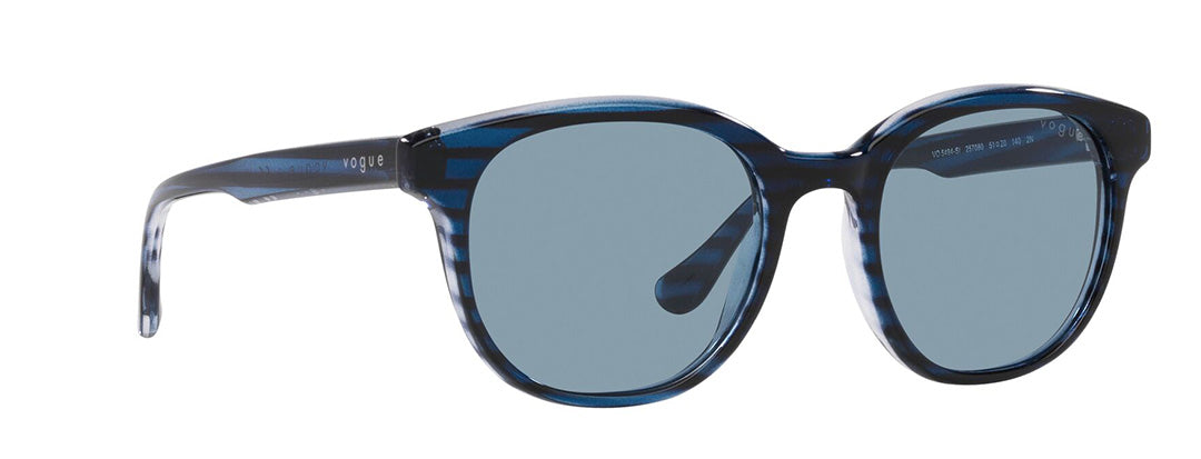 Vogue Eyewear Men's Havana Phantos Blue Sunglasses