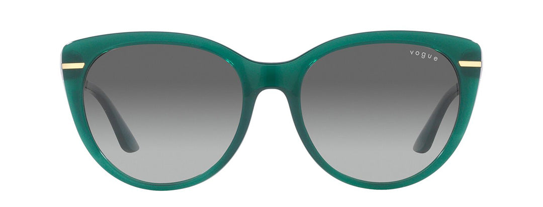 Vogue Eyewear Women's Green Cat Eye Sunglasses