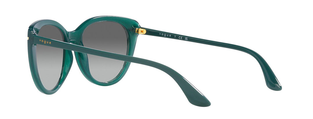 Vogue Eyewear Women's Green Cat Eye Sunglasses