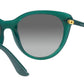 Vogue Eyewear Women's Green Cat Eye Sunglasses