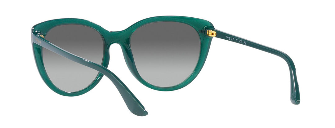 Vogue Eyewear Women's Green Cat Eye Sunglasses