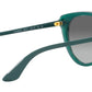 Vogue Eyewear Women's Green Cat Eye Sunglasses