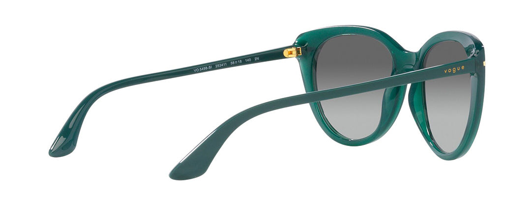 Vogue Eyewear Women's Green Cat Eye Sunglasses