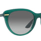 Vogue Eyewear Women's Green Cat Eye Sunglasses