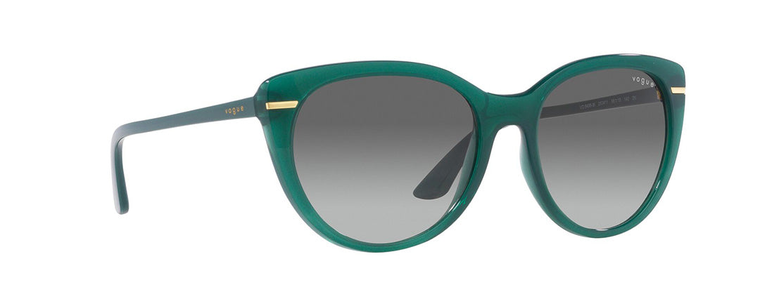 Vogue Eyewear Women's Green Cat Eye Sunglasses