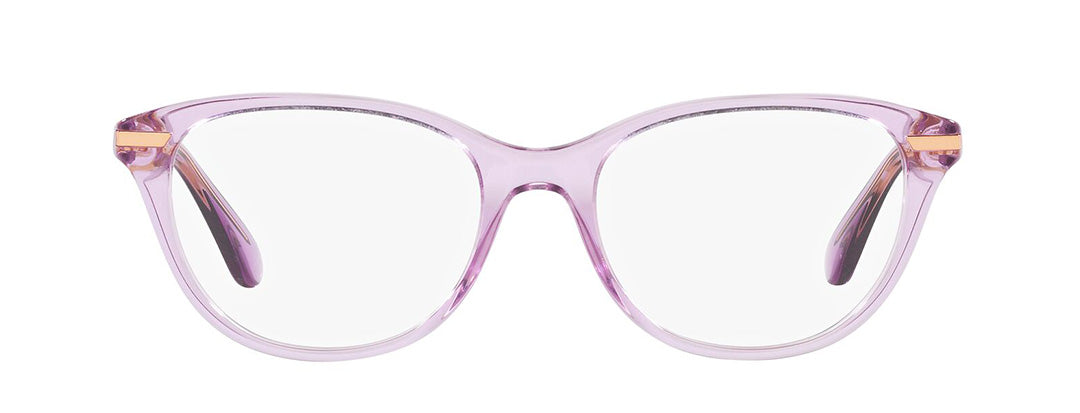 Vogue Eyewear Female Violet Oval Spectacle Frame