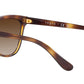 Vogue Eyewear Female Havana Gradient Sunglasses