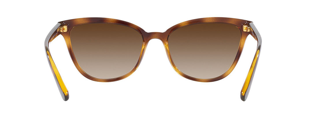 Vogue Eyewear Female Havana Gradient Sunglasses