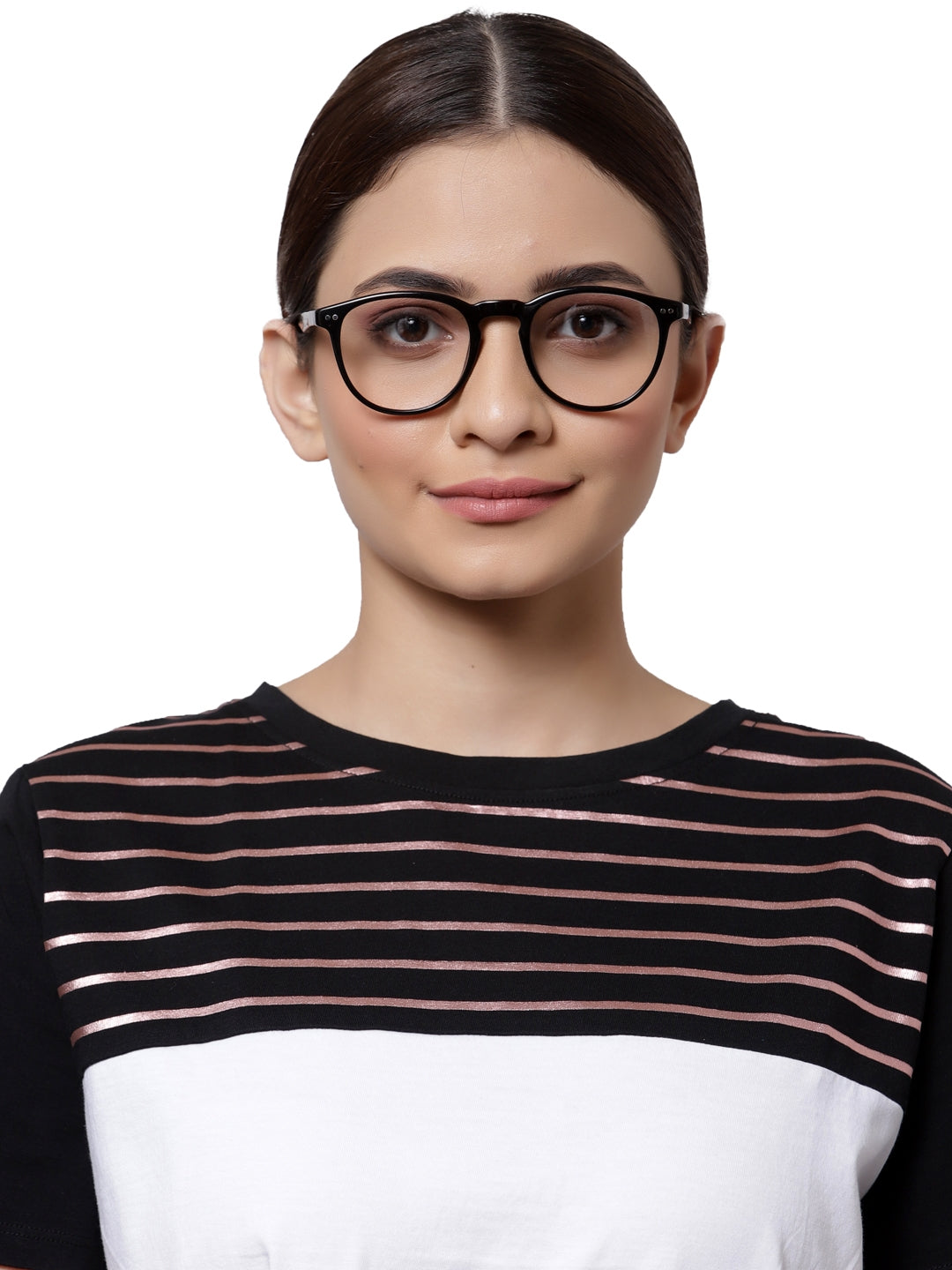 YourSpex Black Unisex Wayfarer Glasses Frames for Female