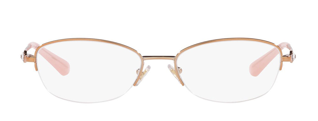 Vogue Eyewear Women's Gold Oval Spectacles