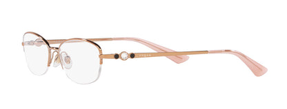 Vogue Eyewear Women's Gold Oval Spectacles