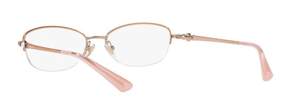 Vogue Eyewear Women's Gold Oval Spectacles