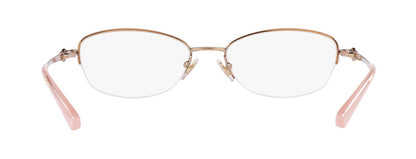 Vogue Eyewear Women's Gold Oval Spectacles