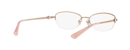 Vogue Eyewear Women's Gold Oval Spectacles