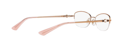 Vogue Eyewear Women's Gold Oval Spectacles