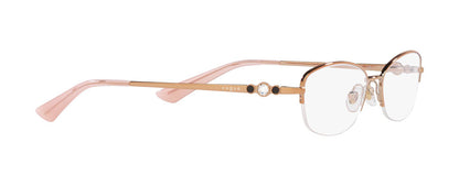 Vogue Eyewear Women's Gold Oval Spectacles