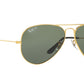 RAY-BAN ICONS METAL AVIATOR MAN SUNGLASS UV400