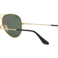 RAY-BAN ICONS METAL AVIATOR MAN SUNGLASS UV400