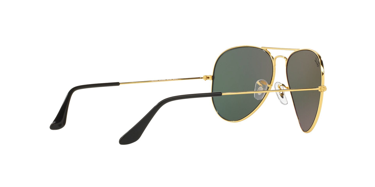 RAY-BAN ICONS METAL AVIATOR MAN SUNGLASS UV400