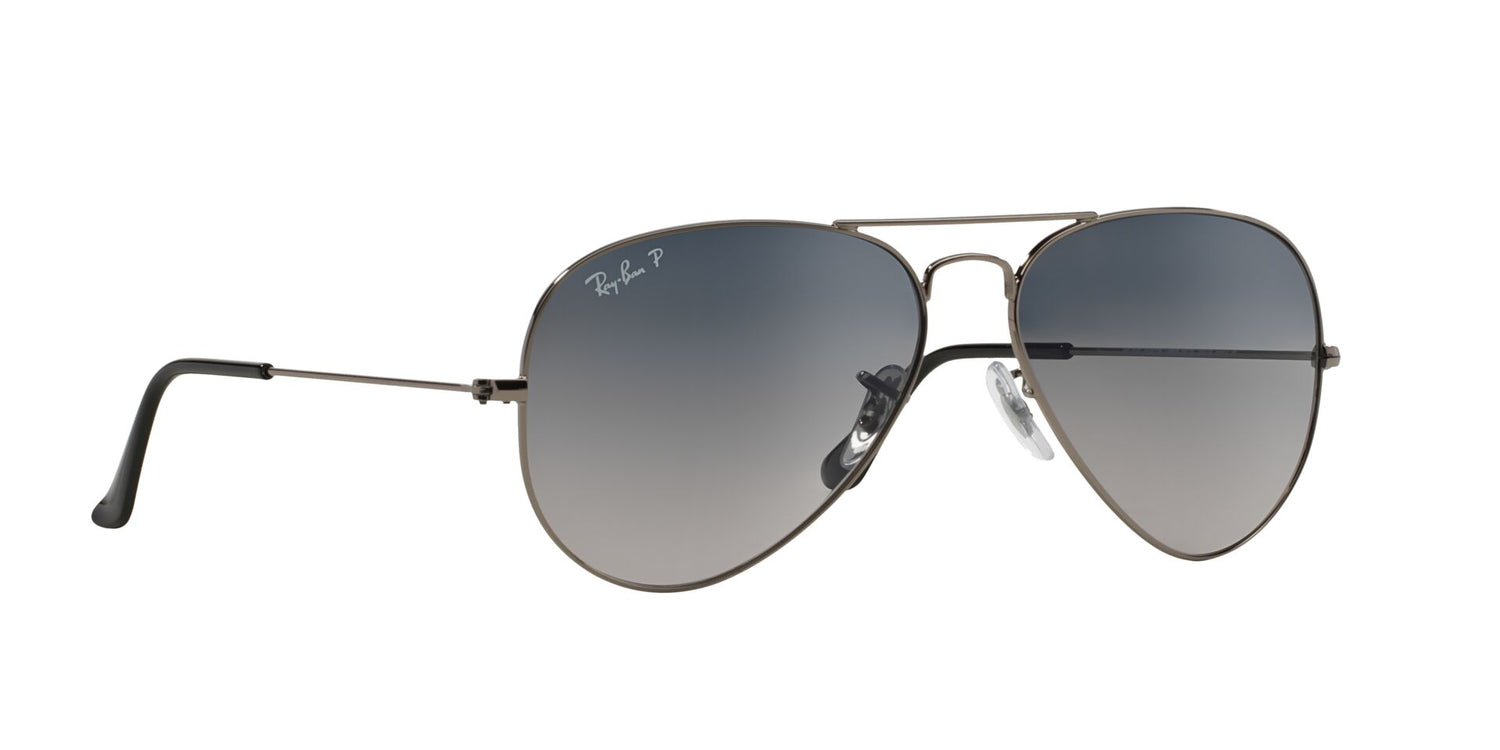 UV400 RAY-BAN ICONS METAL AVIATOR MEN BLACK SUNGLASSES