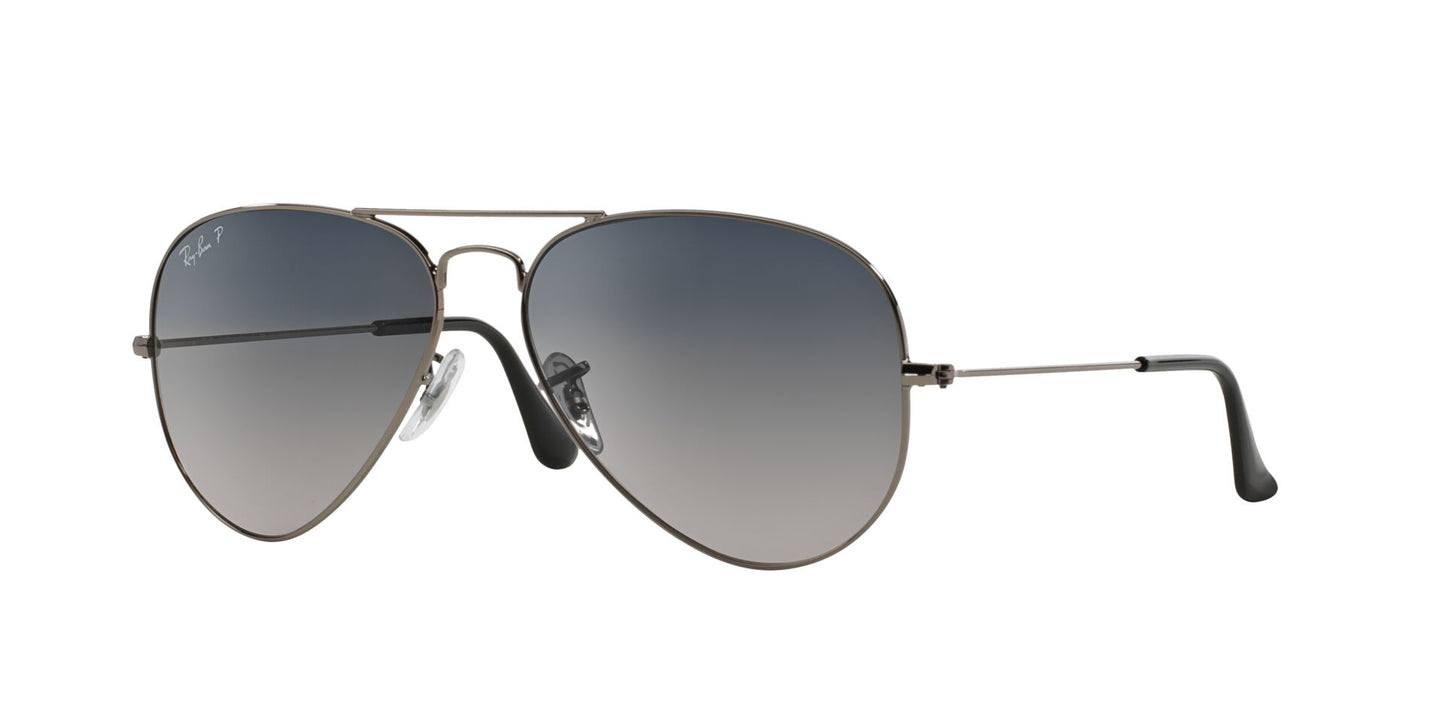 UV400 RAY-BAN ICONS METAL AVIATOR MEN BLACK SUNGLASSES