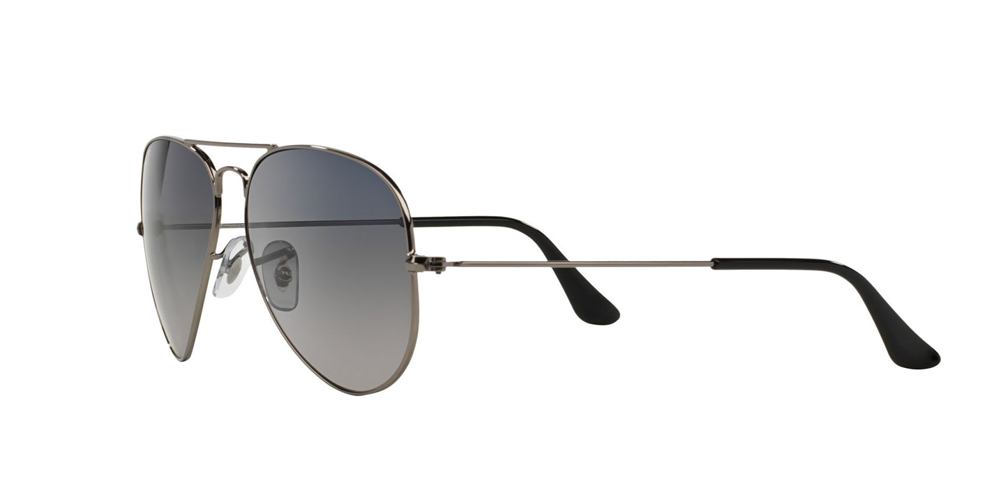 UV400 RAY-BAN ICONS METAL AVIATOR MEN BLACK SUNGLASSES