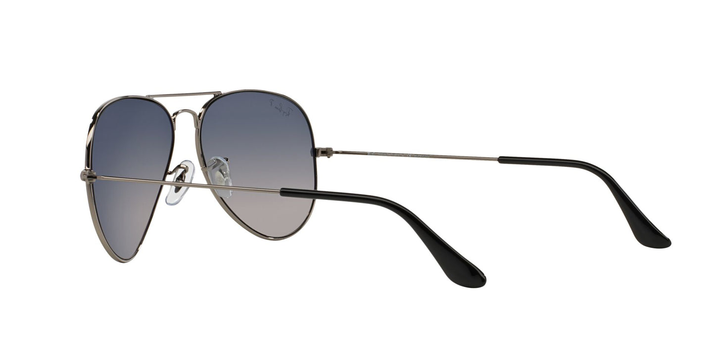 UV400 RAY-BAN ICONS METAL AVIATOR MEN BLACK SUNGLASSES