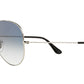 RAY-BAN Aviator Full Rim Pilot Sunglasses