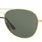 Ray-Ban Sun Pilot Gold Frame Green Lens UV Protected