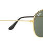 Ray-Ban Sun Pilot Gold Frame Green Lens UV Protected