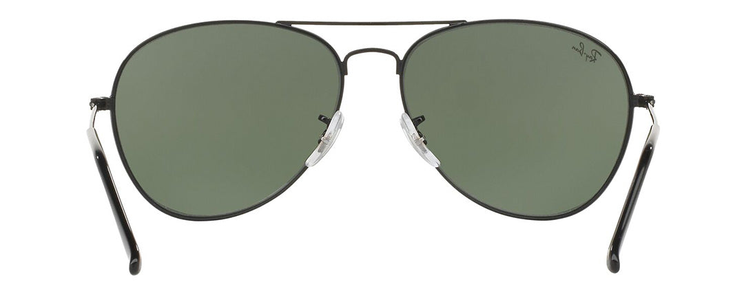 Ray-Ban Sun Pilot Black Frame Green Lens UV Protected