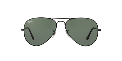 RAY-BAN AVIATOR SUNGLASSES MEN ICONS METAL BLACK FRAME