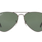 RAY-BAN ICONS METAL AVIATOR MAN UV400 SUNGLASS