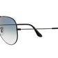 RAY-BAN Aviator Full Rim Pilot Sunglasses Unisex