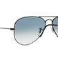 RAY-BAN Aviator Full Rim Pilot Sunglasses Unisex