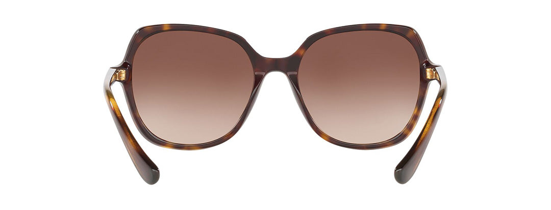 Vogue Eyewear Female Havana Square Gradient Sunglasses