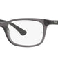 Ray-Ban Unisex Rectangle Grey Spectacle Frames