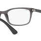 Ray-Ban Unisex Rectangle Grey Spectacle Frames