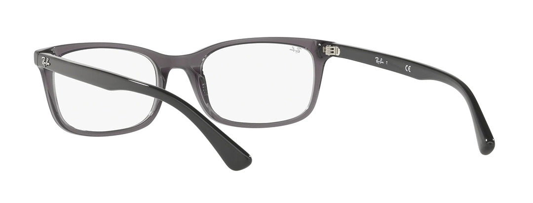 Ray-Ban Unisex Rectangle Grey Spectacle Frames