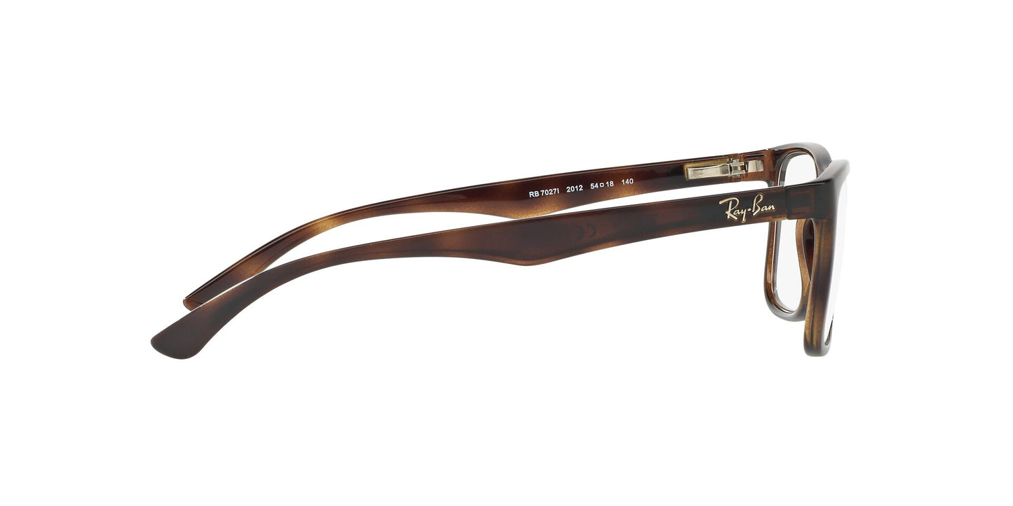 RAY-BAN HIGHSTREET INJECTED SQUARE UNISEX OPTICAL FRAME